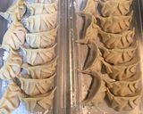 白菜でジューシー！ニラ餃子&しそ餃子作り方7写真