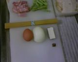 アスパラとクリームチーズのカルボ風作り方1写真