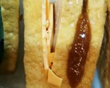 簡単厚揚げアレンジ挟焼き つまみ 節約作り方2写真