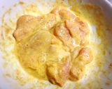 鶏胸肉ピカタ風♡皆大好きｶﾚｰ味作り方2写真