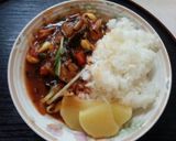 血管プラークダイエット571（トマト丼）作り方1写真
