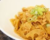 蓮根とツナのレンジきんぴら作り方4写真