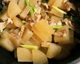 大根と豚バラ炒め作り方4写真