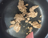 "大豆のお肉"とキャベツのマヨカレー炒め作り方3写真