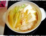 ♡ふわふわすり身入り♪旦那様の一人鍋♡作り方4写真