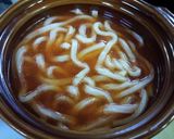 お鍋の素で簡単に出来る！キムチうどん♡作り方4写真