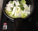 鍋の残り材料で！創味シャンタンの八宝菜風作り方3写真