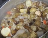 キクイモ入り根菜の煮付け作り方7写真