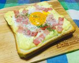 手軽に栄養満点朝食トースト(´∇｀)作り方4写真