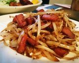 節約!!ダイエット!!もやしスパム炒め作り方3写真
