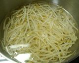 やかんのお湯で即席もやしのナムル作り方3写真