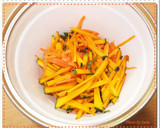 白味噌で白和え★香草使用ゴマたっぷり作り方2写真