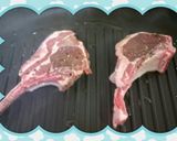 ~ラム肉ステーキsteak~プレート作り方1写真