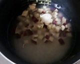 シャンタンで、さつまいもの炊き込みご飯作り方2写真