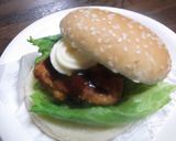 鶏カツバーガー作り方9写真
