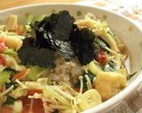 たっぷり野菜のカレースープかけ発芽米♪作り方5写真