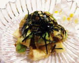 簡単♪ アボカドと長芋の醤油ドレ和え作り方5写真