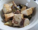 シャンタンde茄子と厚揚げ焼肉（丼作り方7写真