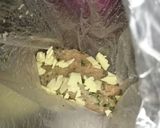 鳥ひき肉と大葉のチーズ焼き作り方2写真