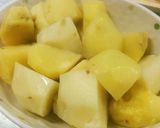 簡単☆ポテトサラダ　胡瓜と玉葱とハム作り方1写真