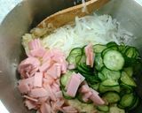 簡単☆ポテトサラダ　胡瓜と玉葱とハム作り方3写真