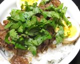台湾のスパイシー甘辛豚丼:ルーローファン作り方12写真
