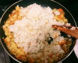 2歳児と一緒に食べるカレーチャーハン作り方7写真