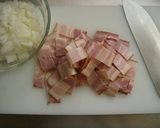 【HBで】ペッパーオニオンベーコンパン作り方1写真
