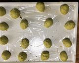 HBで簡単★抹茶ふわふわ黒豆パン作り方3写真