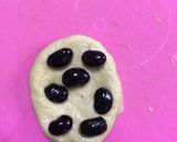HBで簡単★抹茶ふわふわ黒豆パン作り方4写真
