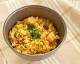 フルーティー☆りんごの入ったカレーピラフ作り方10写真