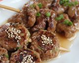 大豆のお肉で＊焼き鳥＆つくね作り方6写真
