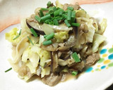 大豆のお肉と残り物で☆塩だれ炒め作り方7写真