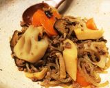 家族の大好物☆根菜のそぼろ煮作り方9写真