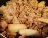 絶品！豚肉と鶏肉のWつけそば汁♪作り方5写真