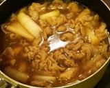 絶品！豚肉と鶏肉のWつけそば汁♪作り方6写真