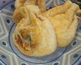 カイワレとツナの薄揚げ焼き作り方5写真