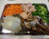 野菜とソーセージのナポリタン作り方2写真