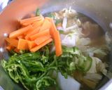 白菜とワカメ 挽き肉のとろみ中華スープ♪作り方5写真