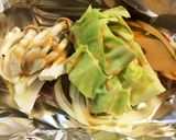 オイマヨポン酢の鮭ホイル焼き作り方4写真
