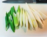 簡単！長ねぎトロトロ＊肉豆腐作り方1写真
