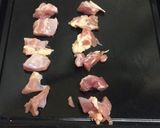 魚焼きグリルで焼く、塩やきとり作り方2写真