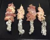 魚焼きグリルで焼く、塩やきとり作り方5写真