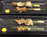魚焼きグリルで焼く、塩やきとり作り方7写真
