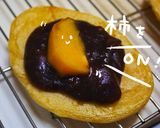 秋ふわふわ!フライパンで柿のどら焼き作り方10写真