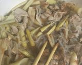 細竹と豚バラの煮物作り方3写真