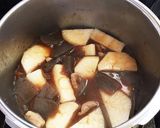 圧力鍋で☆我が家のどて煮｛豚ボイルもつ｝作り方5写真