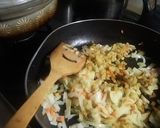 創作シャンタン肉みそカレー風♡作り方3写真