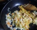 創作シャンタン肉みそカレー風♡作り方4写真
