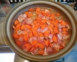 土鍋で‼ 鶏ごぼうの炊き込みご飯☆作り方5写真